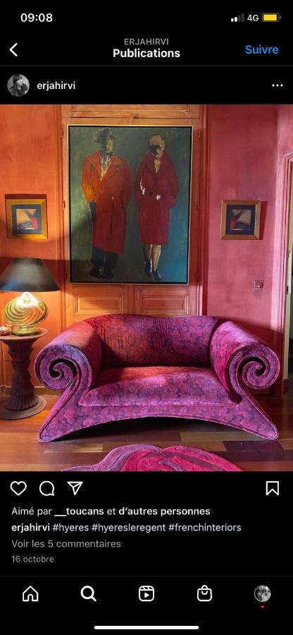 Chambres D'Hotes Le Regent イエール エクステリア 写真