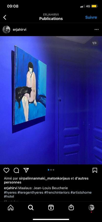 Chambres D'Hotes Le Regent イエール エクステリア 写真